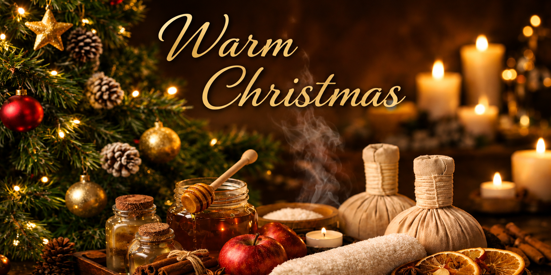 Warm Christmas Filled with Fragrances
