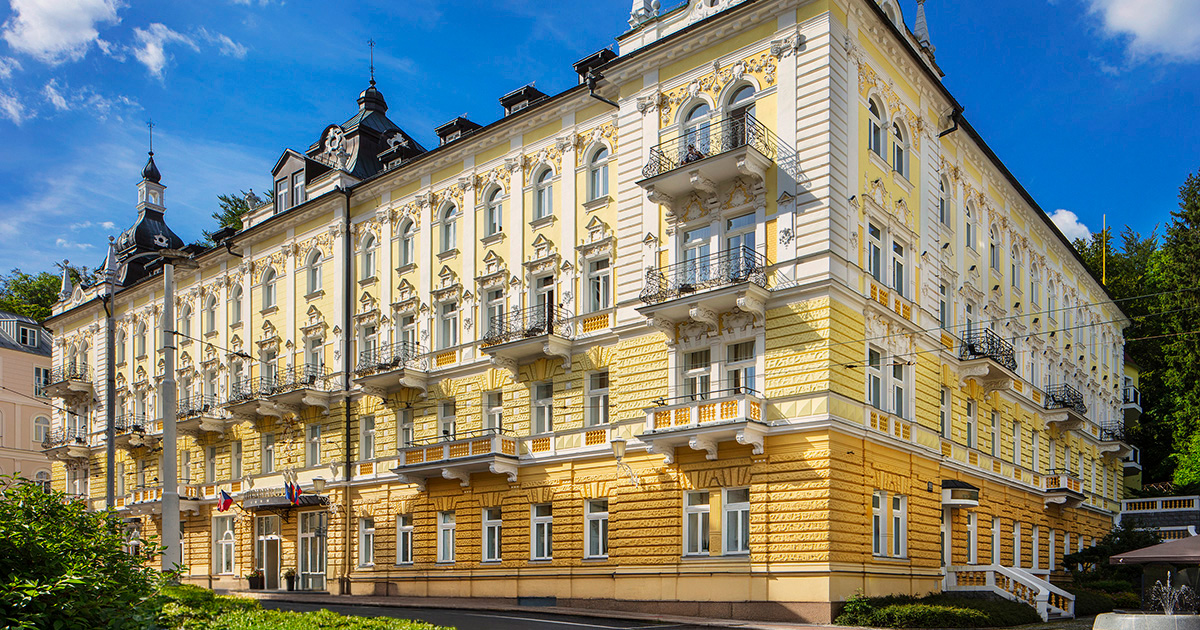 Hotel Reitenberger in Mariánské Lázně, Czech Republic
